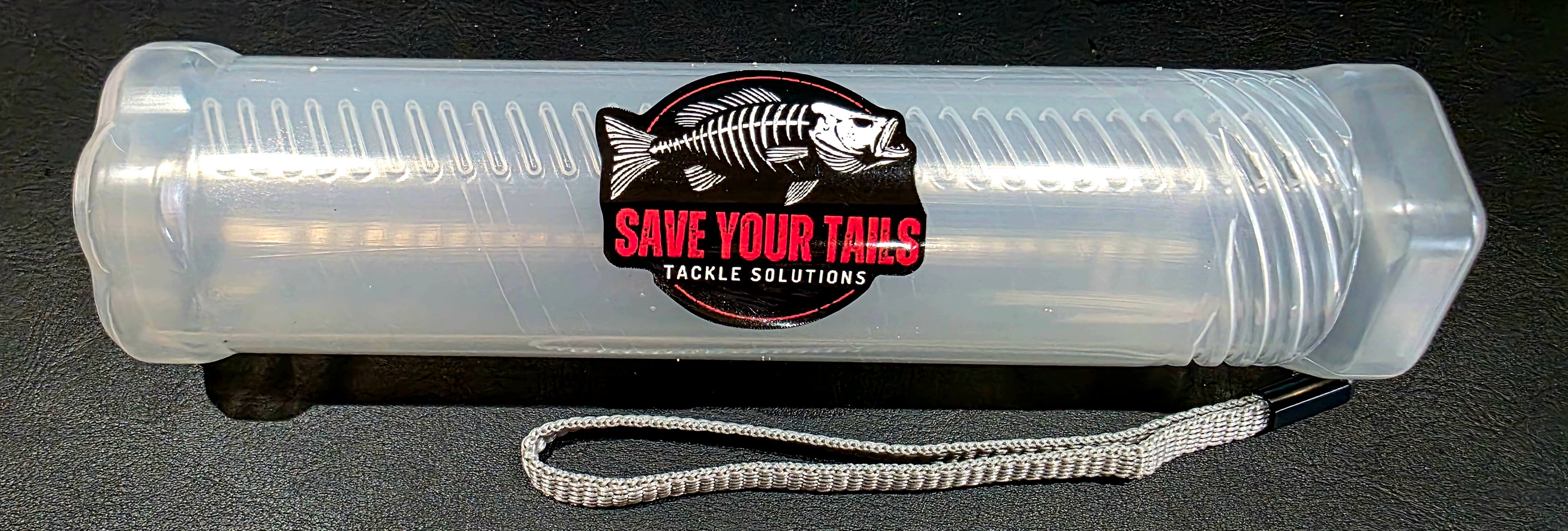 Alabama Rig Umbrella Tackle Tubes – Adjustable 14" Clear Rig Protectors (3-Pack)
