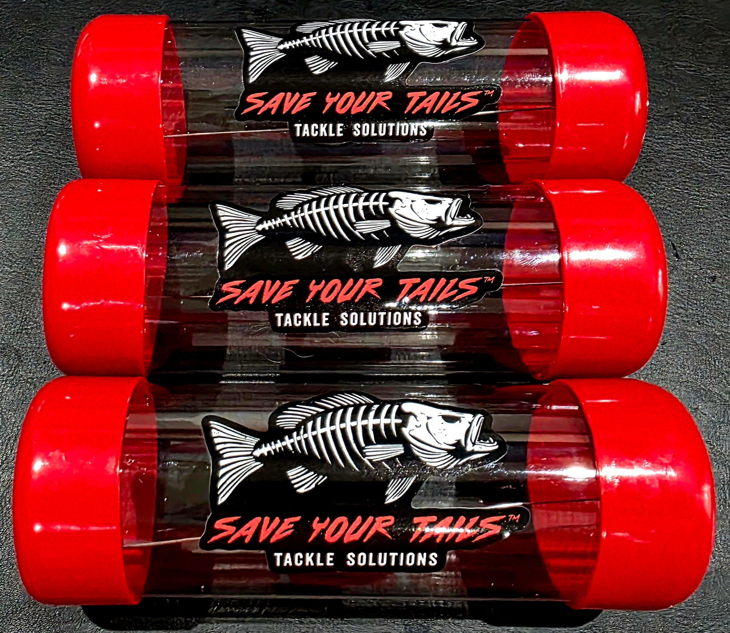 Urchin Storage 3 Pack Tackle Tube™ Red Edition