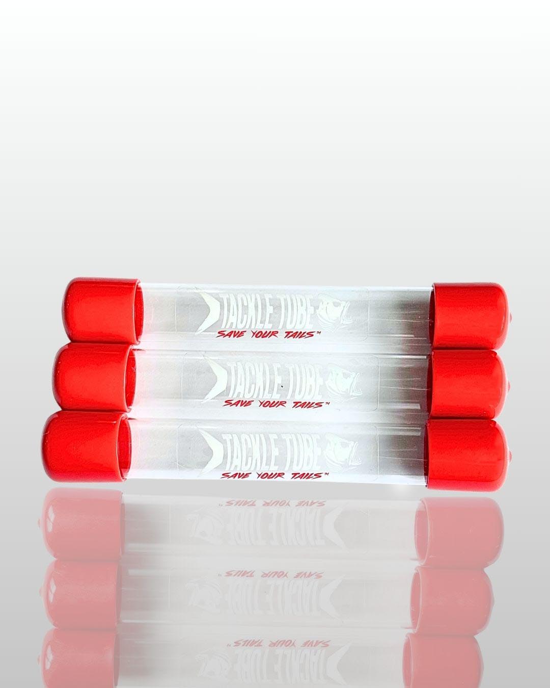 Red 3 Pack 1/2 x4" Micro Finesse Storage Tackle Tube™