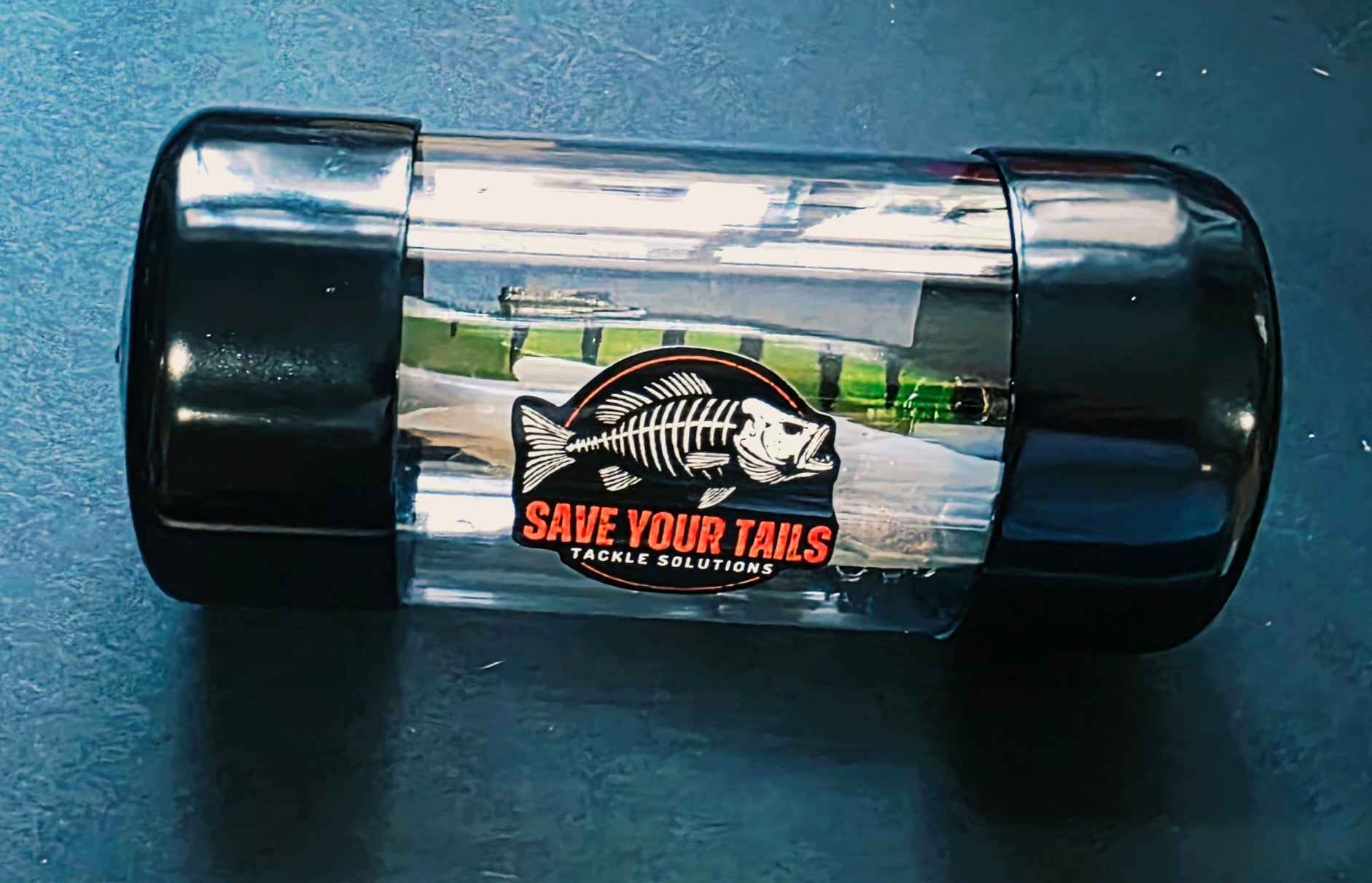 2 Pack Elite Series Tackle Tube 3x6 Black