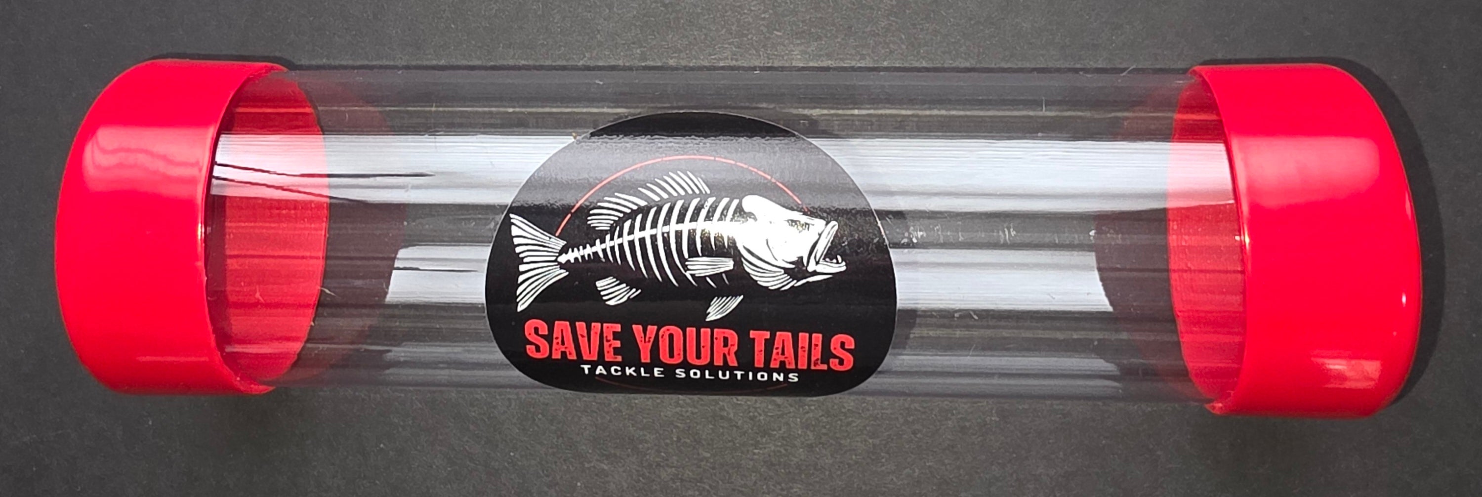 Red 3 Pack 2x8 Tackle Tubes