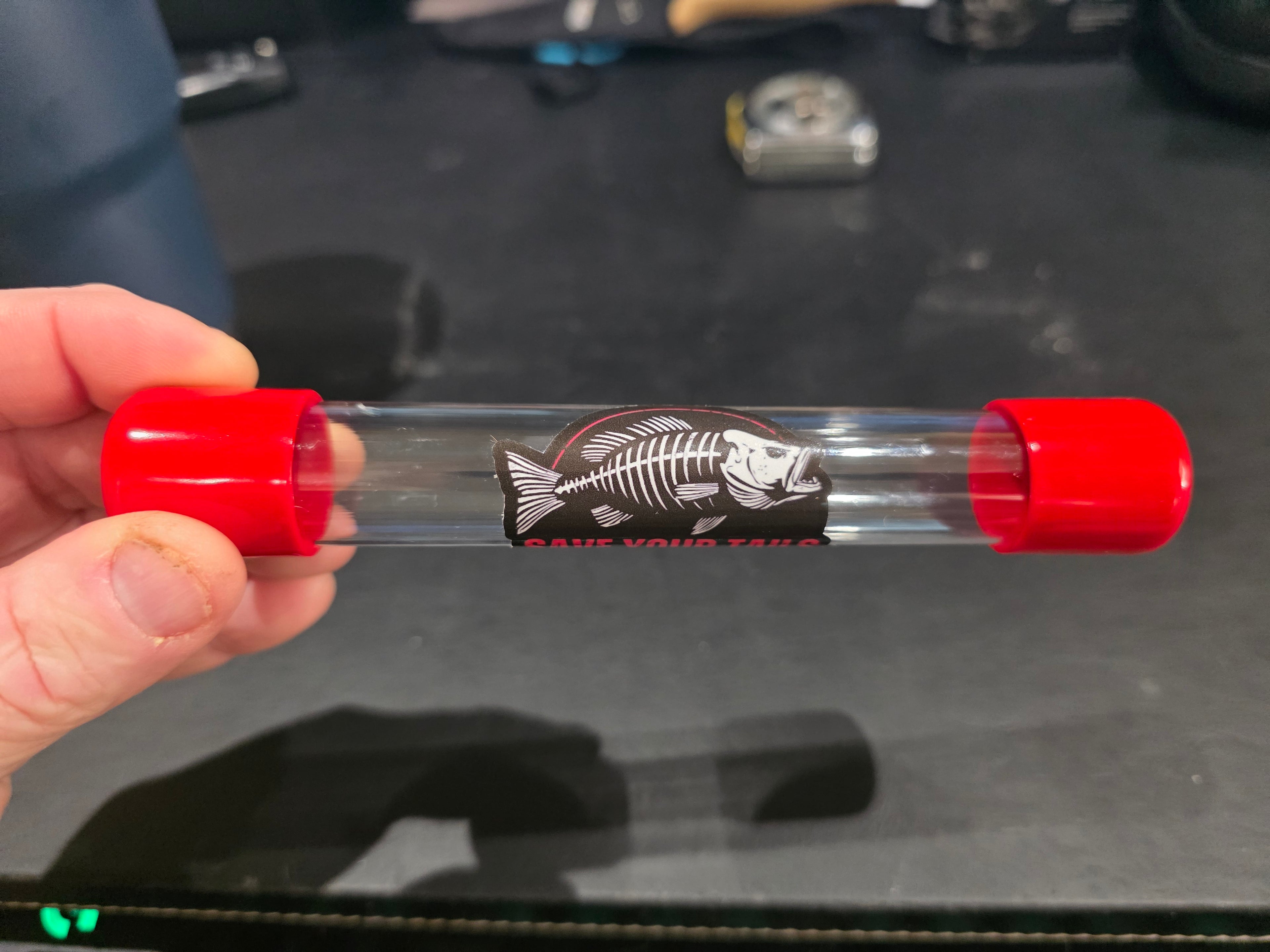 Red 3 Pack 3/4" x6" Finesse Tackle Tube™