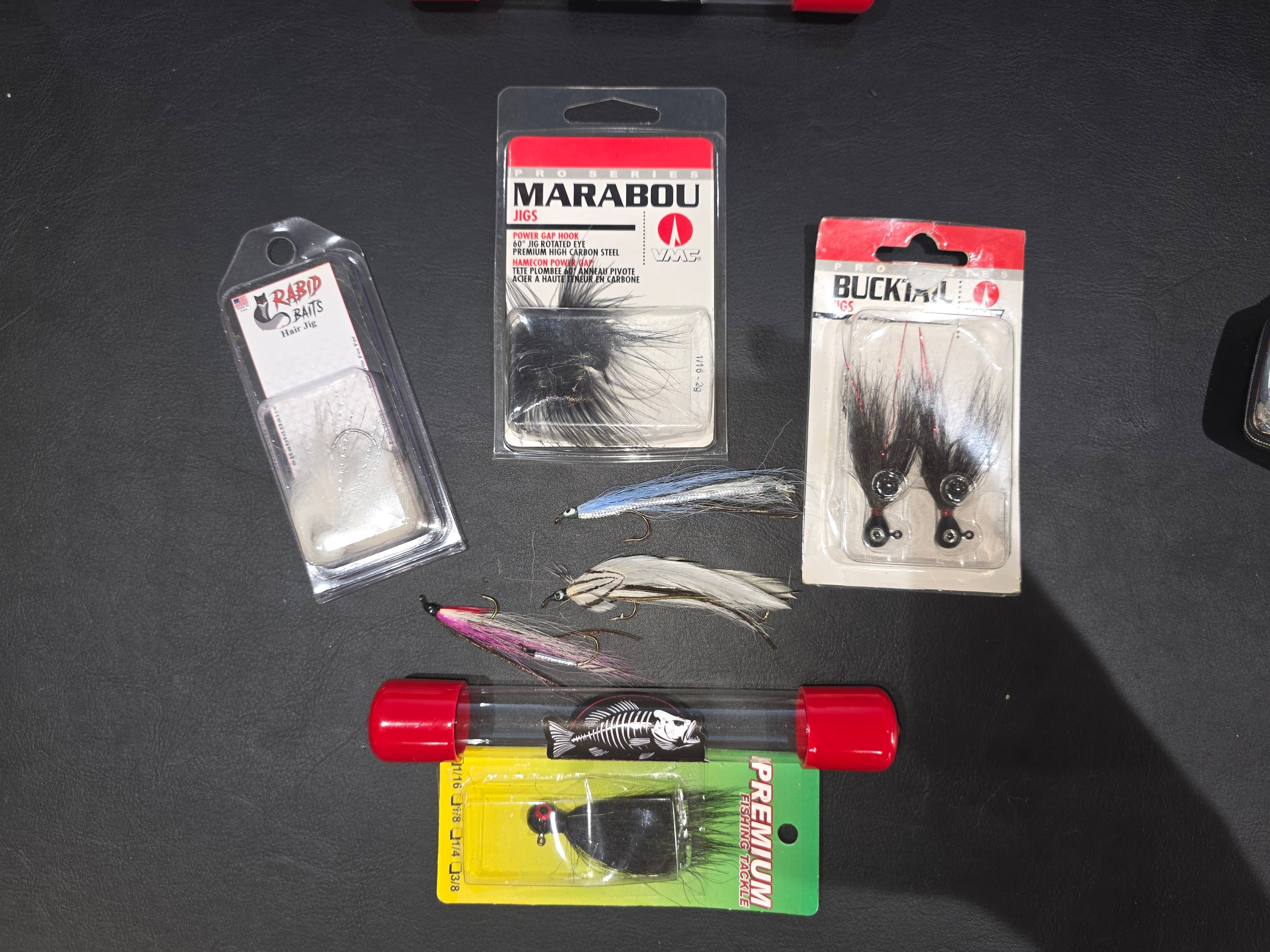 Black 3 Pack 3/4" x6" Finesse Storage Tackle Tube™
