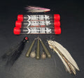 Red 3 Pack 1/2 x4" Micro Finesse Storage Tackle Tube™