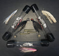 Black 3 Pack 3/4" x6" Finesse Storage Tackle Tube™