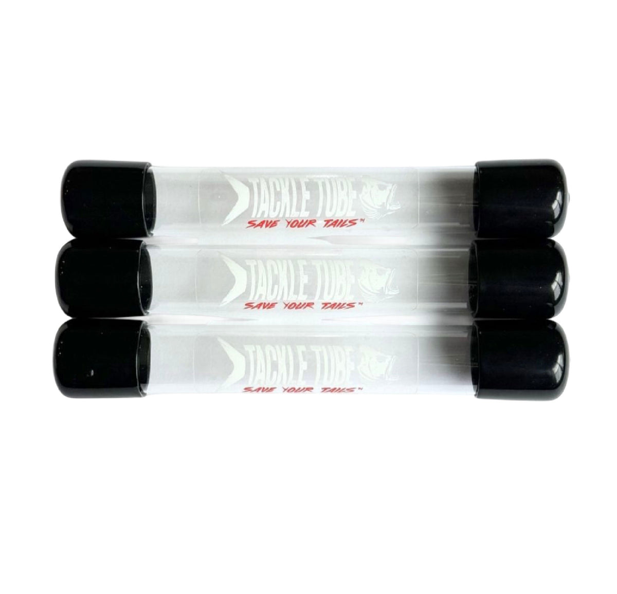 Black 3 Pack 3/4" x6" Finesse Storage Tackle Tube™