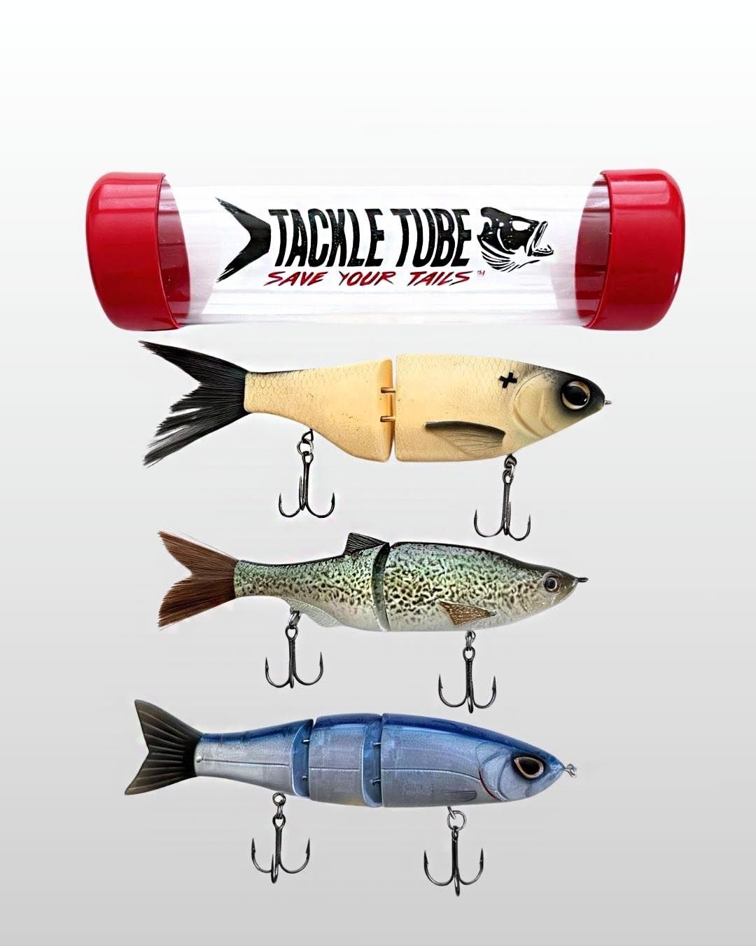 Red 3 Pack 2x8 Tackle Tube™