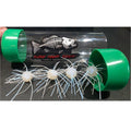 Urchin Fuzzy Dice 2x6" Tackle Tube - Green (3-Pack)