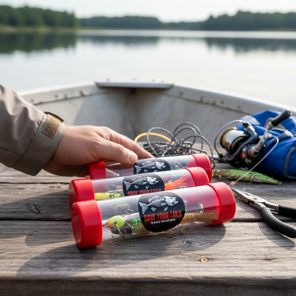 Red 3 Pack 2x8 Tackle Tube™