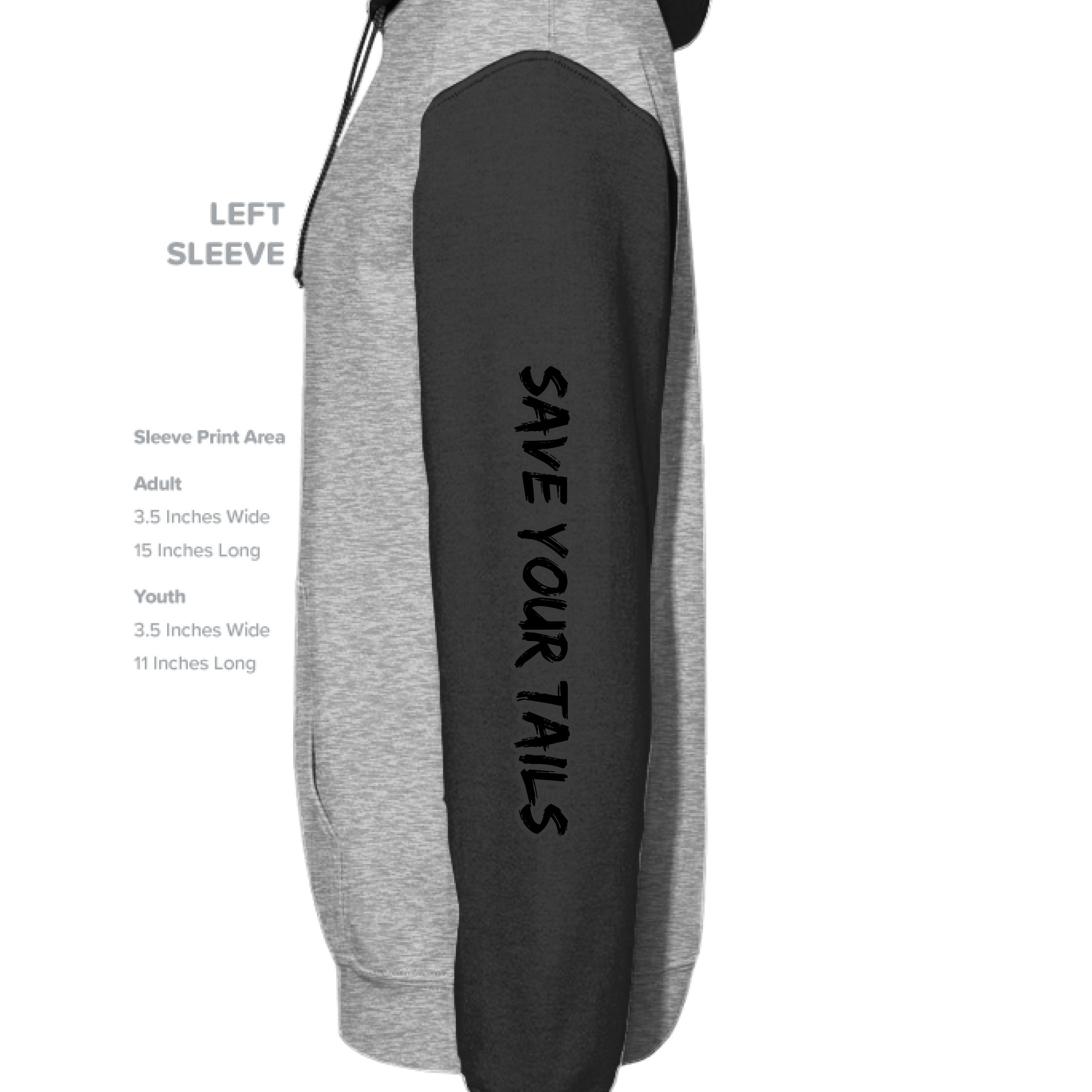 Grey Heather/ Black - SLEEVE_LEFT