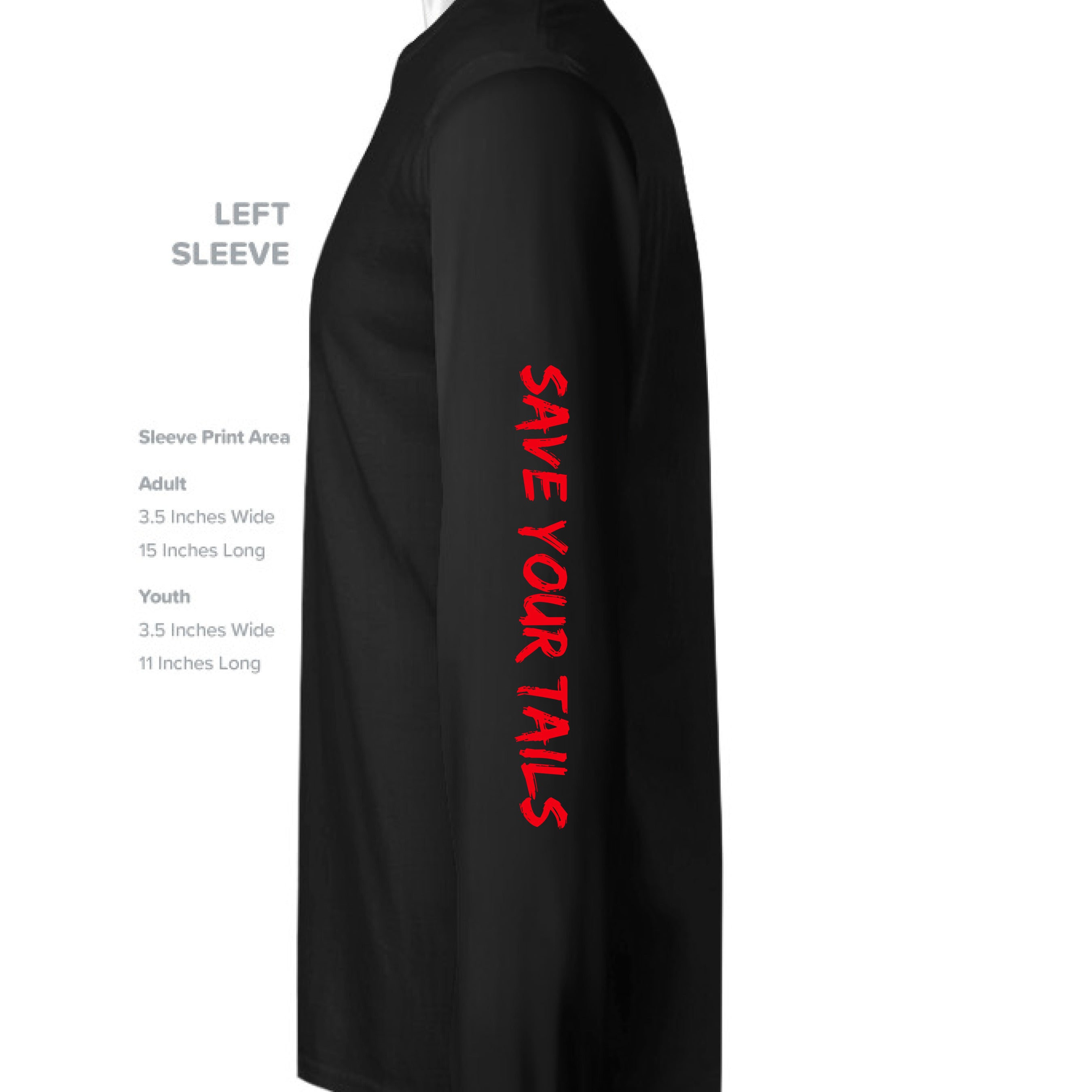 BLACK/ WHITE_001 - SLEEVE_LEFT