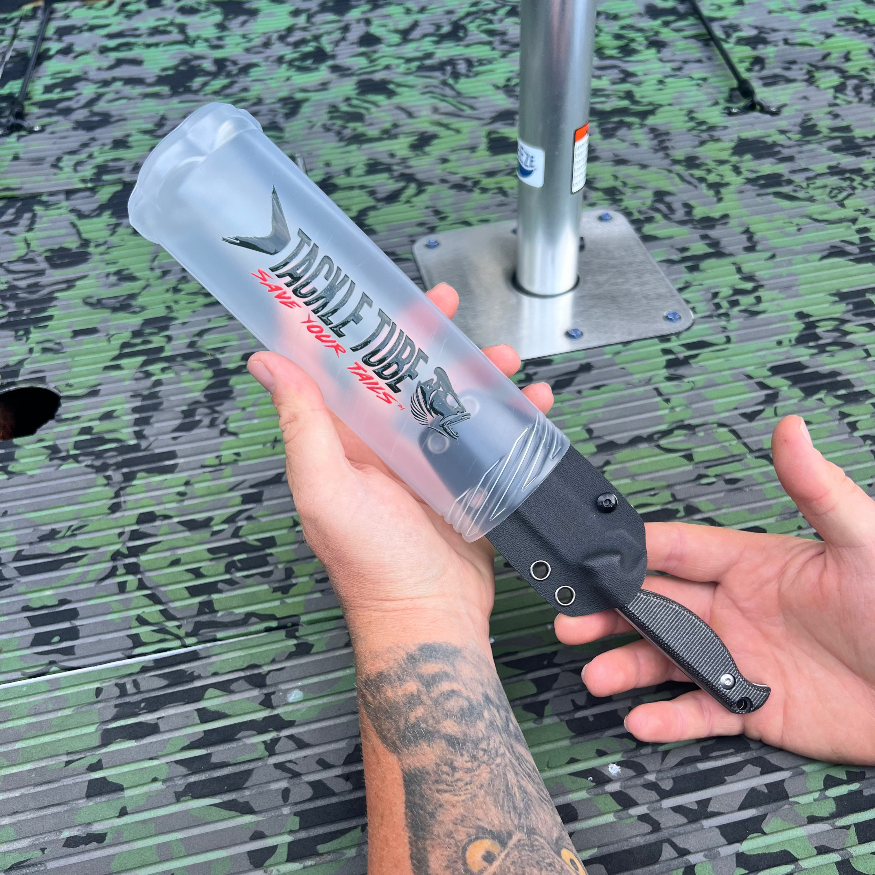 Bigger! NEW Product - Alabama Rig Umbrella Tackle Tube™ – Adjustable 15" Clear Rig Protectors (3-Pack)