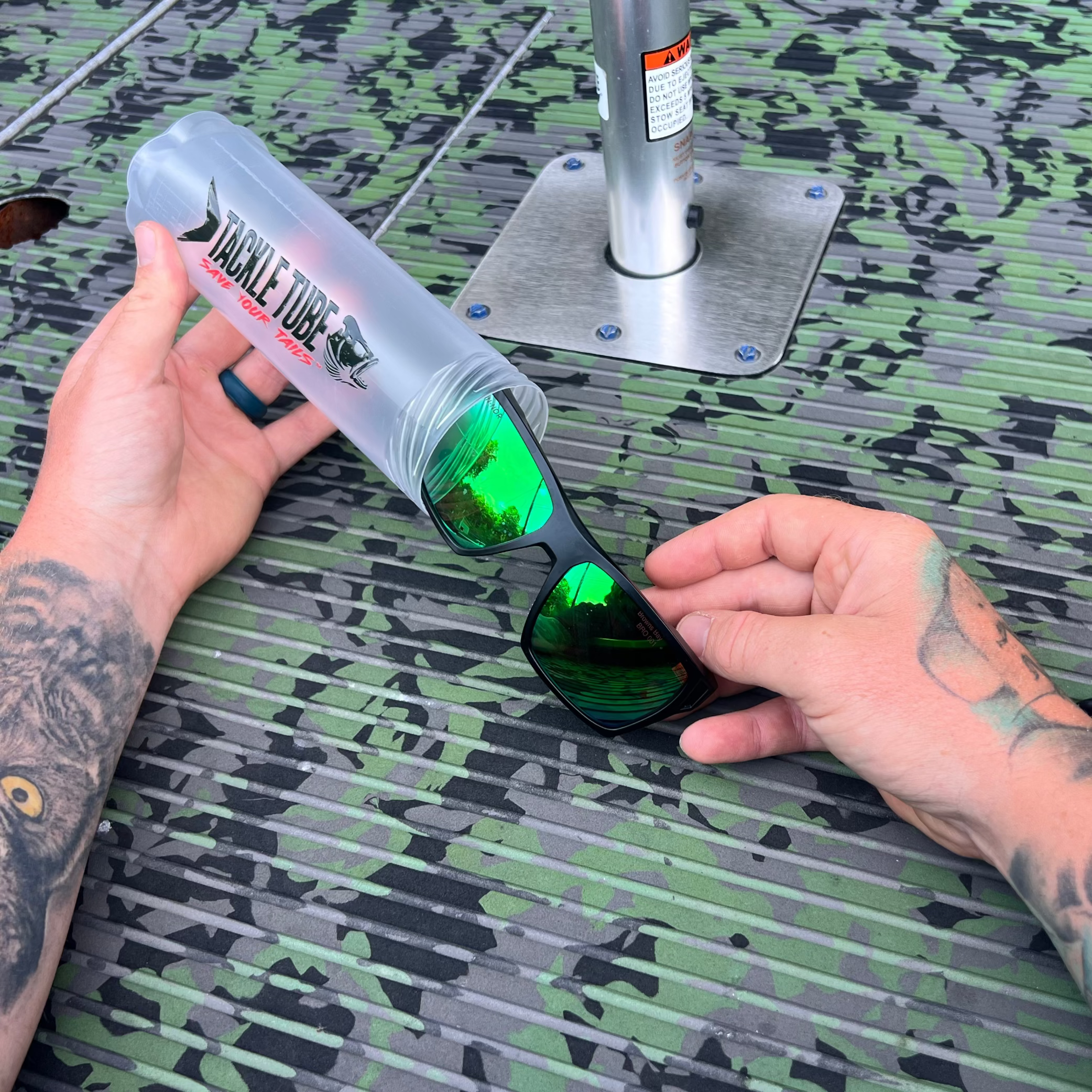 Bigger! NEW Product - Alabama Rig Umbrella Tackle Tube™ – Adjustable 15" Clear Rig Protectors (3-Pack)