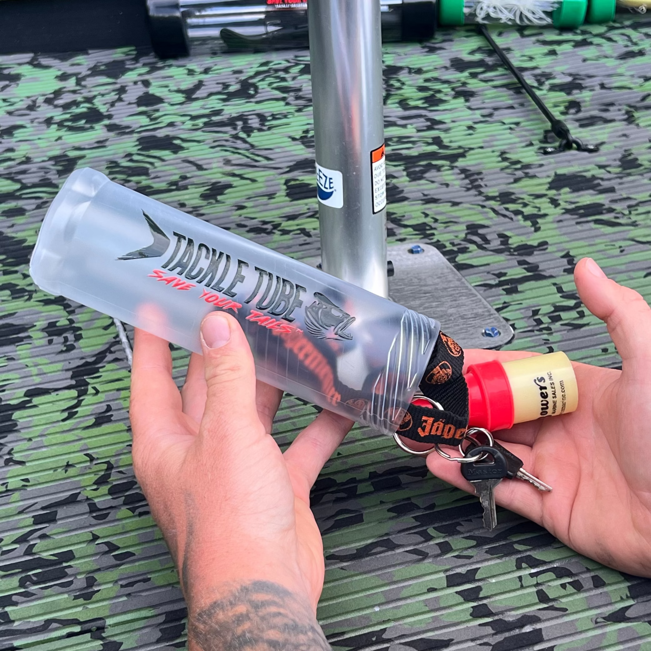 Bigger! NEW Product - Alabama Rig Umbrella Tackle Tube™ – Adjustable 15" Clear Rig Protectors (3-Pack)